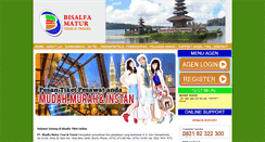 Desktop Screenshot of bisalfatravel.com